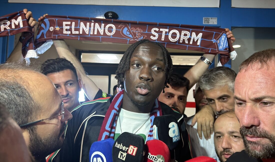 TRABZON (AA) – Fransa’nın Angers kulübünden transfer edilen Mendy, Trabzon