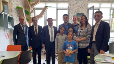 İSTANBUL (AA) – Depremden etkilenen şehirlerde okul kütüphaneleri açma hedefiyle