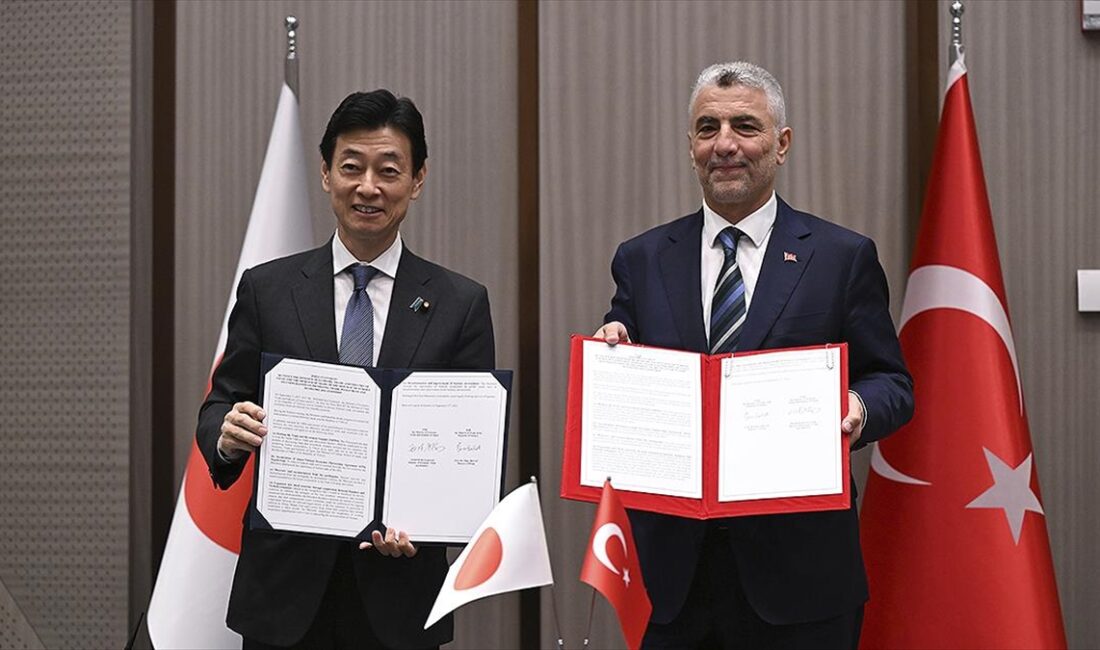 Ticaret Bakanı Ömer Bolat, "Japonya-Türkiye Ekonomik Ortaklık Anlaşması müzakerelerine teknik