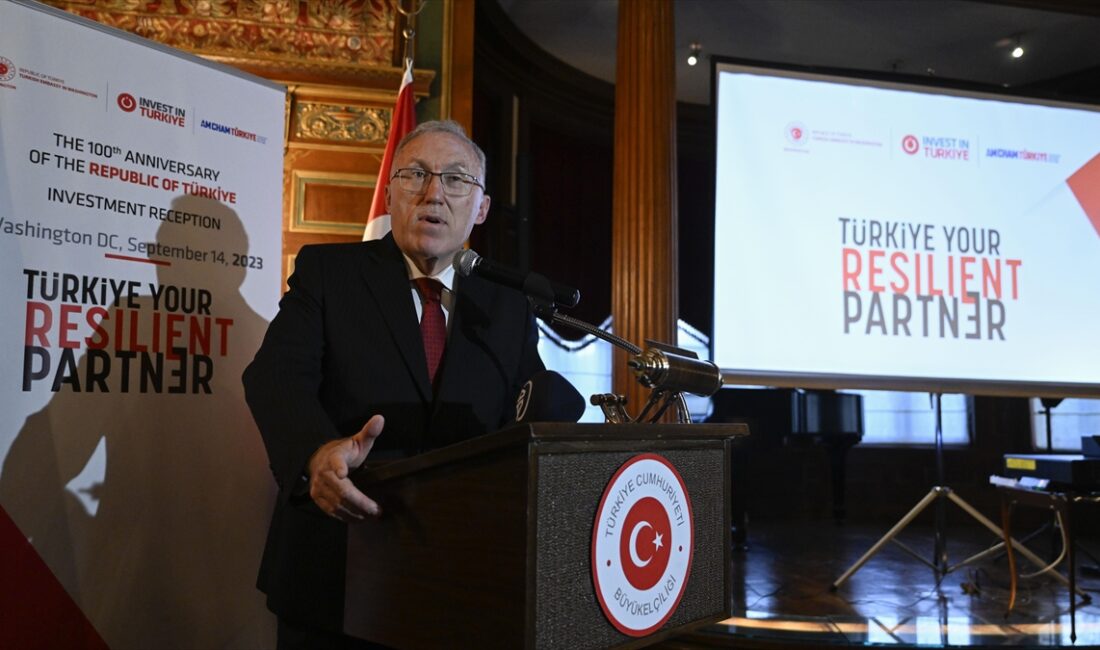 WASHINGTON (AA) – Türkiye’nin Washington Büyükelçiliği ve Amerikan Şirketler Derneği