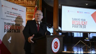 WASHINGTON (AA) – T&uuml;rkiye’nin Washington B&uuml;y&uuml;kel&ccedil;iliği ve Amerikan Şirketler Derneği