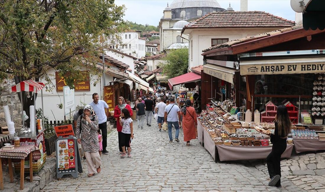 UNESCO Dünya Mirası Listesi'nde yer alan Karabük'ün Safranbolu ilçesinde hafta
