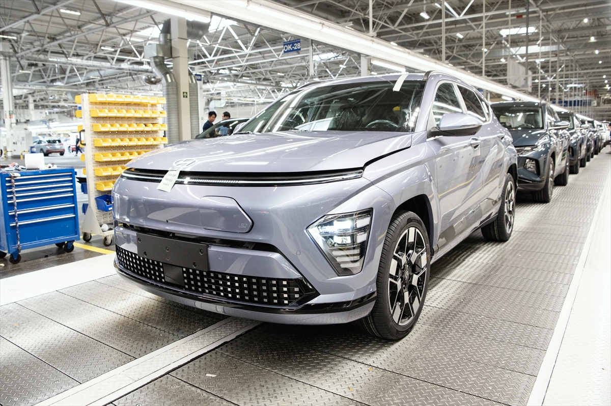 - Hyundai'nin Çekya'daki Nosovice fabrikasında üretilecek yeni Kona Elektrik, Türk
