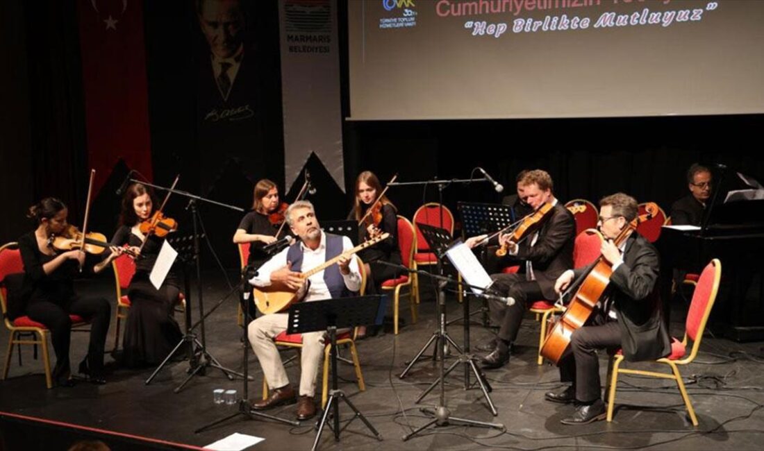 MUĞLA (AA) – Armutalan Kültür Merkezi’ndeki festivalin ilk konserinde, Berlin