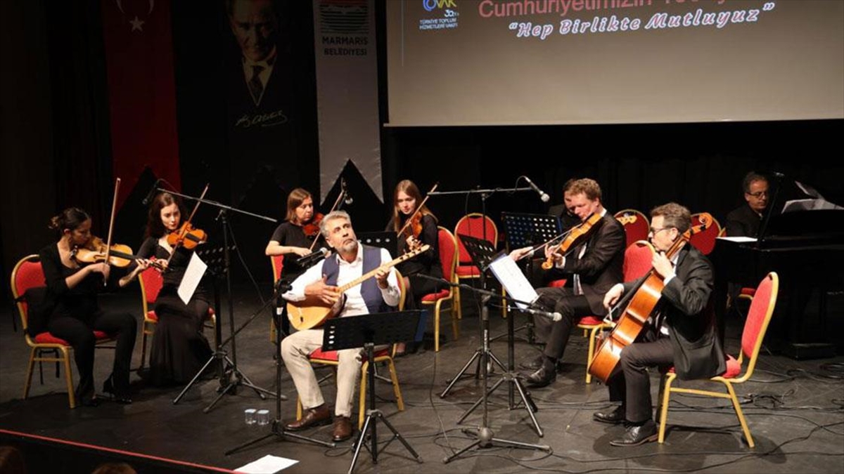 MUĞLA (AA) – Armutalan Kültür Merkezi’ndeki festivalin ilk konserinde, Berlin