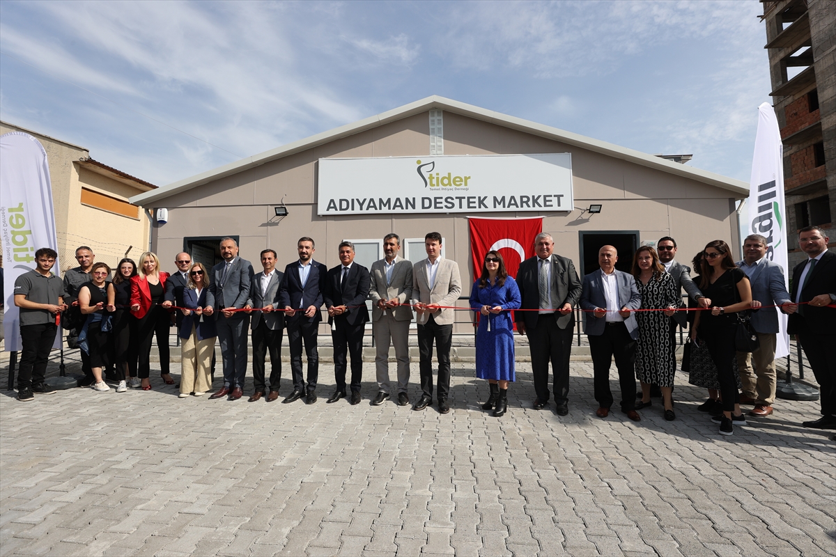 ADIYAMAN (AA) – Cargill ve Temel İhtiyaç Derneği'nin (TİDER) işbirliği