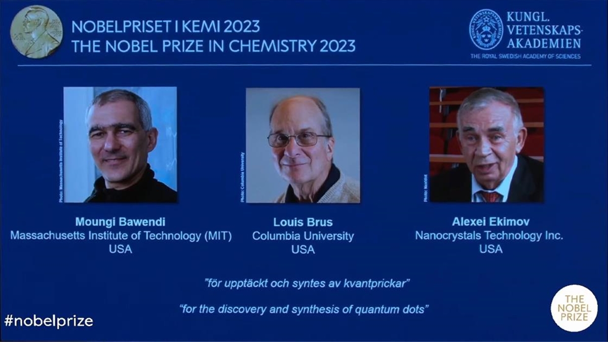 2023 Nobel Kimya Ödülü'nü, kuantum noktalarının keşfi ve senteziyle ilgili