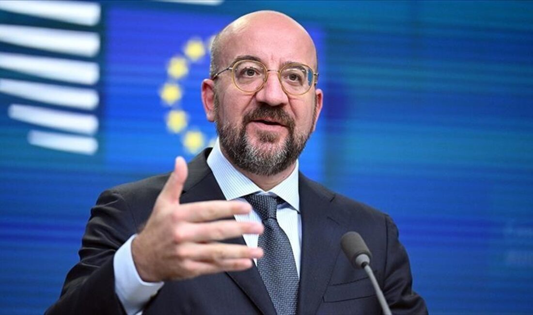 Avrupa Birliği (AB) Konseyi Başkanı Charles Michel, ekim sonu Brüksel’de