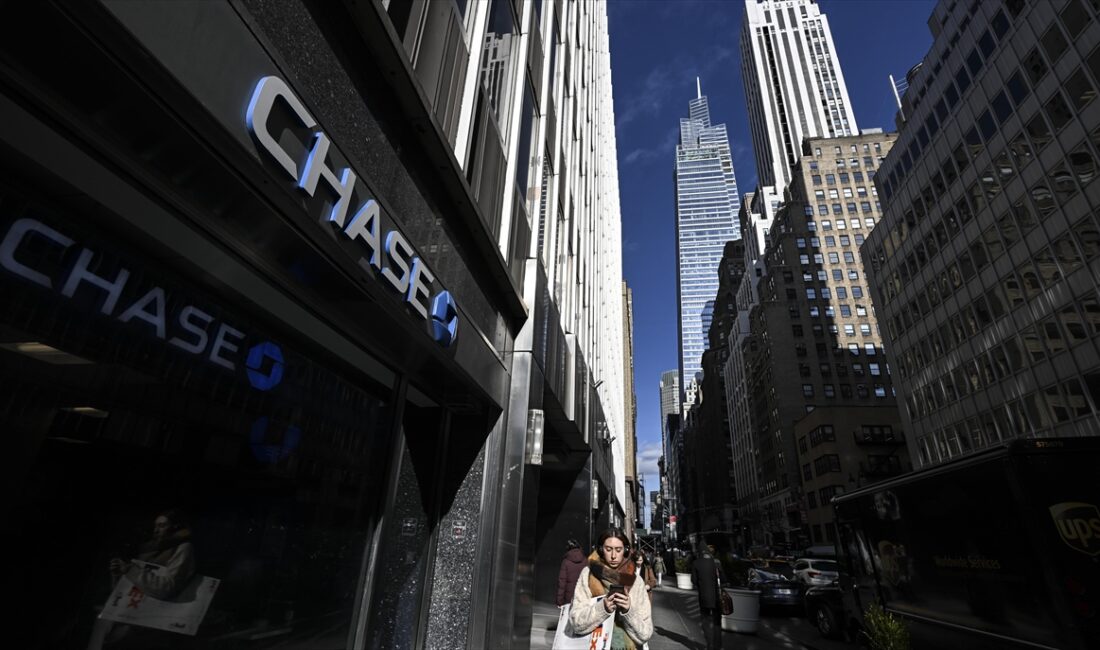 JPMorgan Chase'in net karı bu yılın üçüncü çeyreğinde geçen yılın