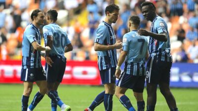 ADANA (AA) – İlk yarı 12. dakikada Nani&rsquo;nin sol kanatta