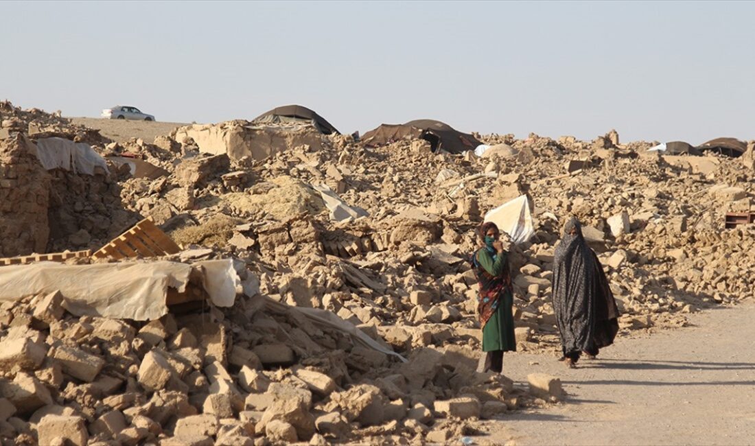 Afet ve Acil Durum Yönetimi (AFAD) Başkanlığı ekipleri, Afganistan'ın depremlerle