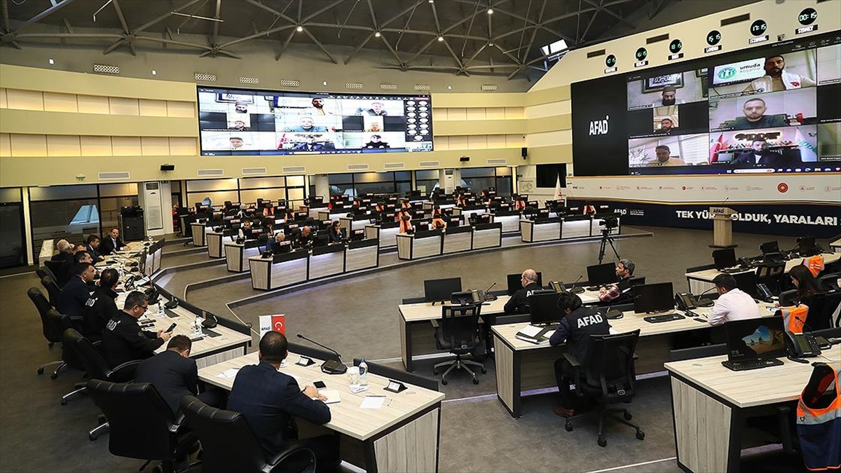 Afet ve Acil Durum Yönetimi (AFAD) Başkanlığında, Filistin'e yönelik insani