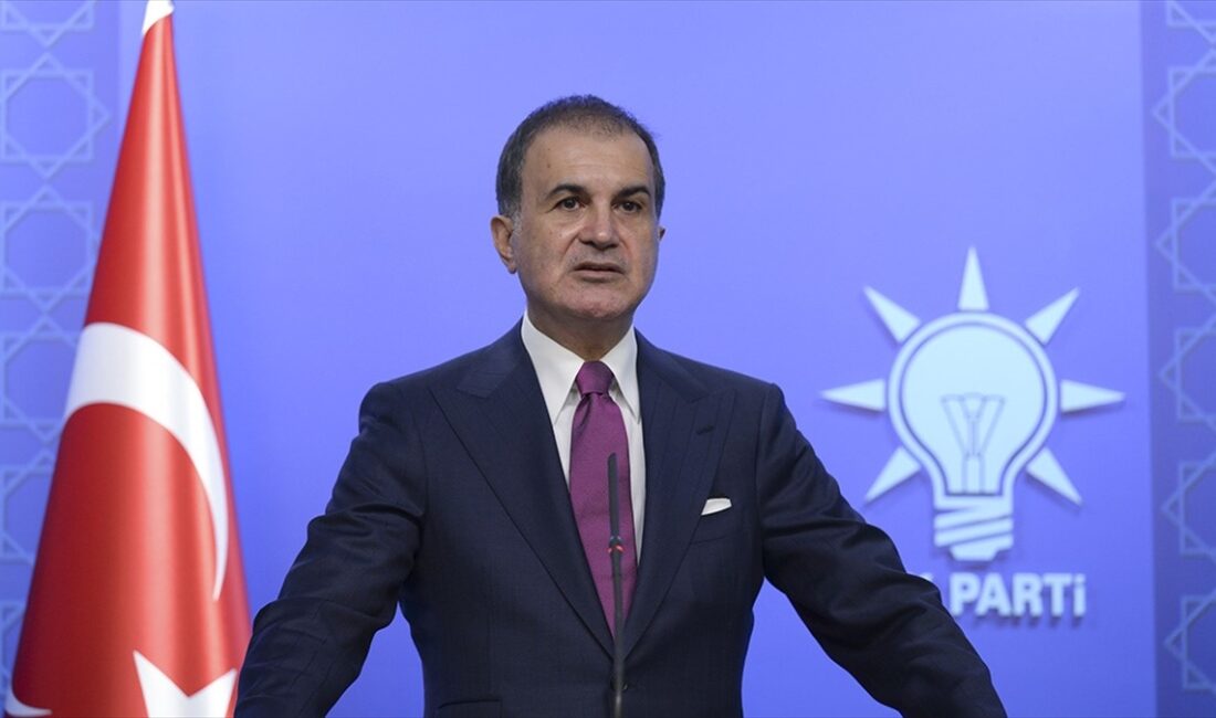 AK Parti Genel Başkan Yardımcısı ve Parti Sözcüsü Ömer Çelik,