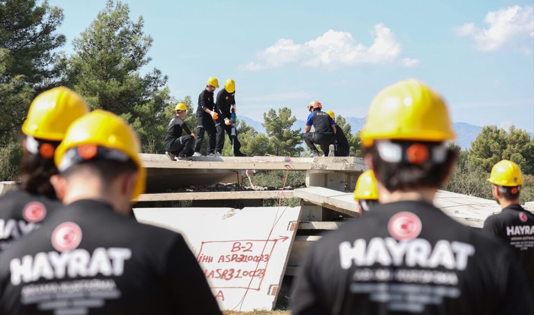 ANTALYA (AA) – Antalya'da, Afet ve Acil Durum Yönetimi Başkanlığı