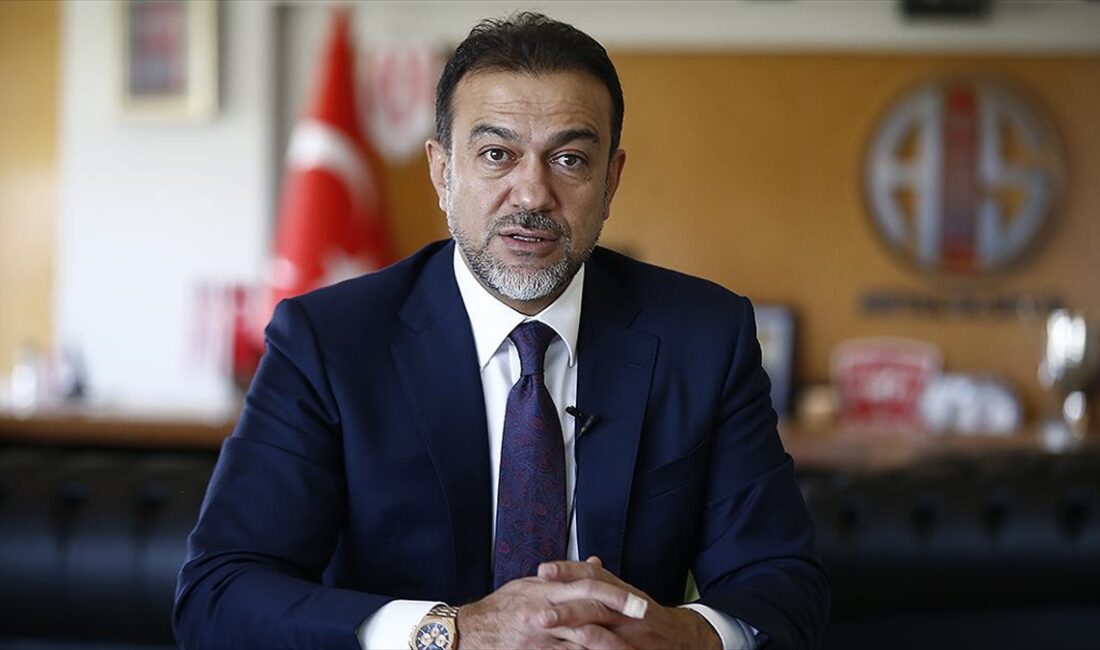 Antalyaspor Başkanı Sabri Gülel, "Ben ve bir kısım yönetici arkadaşlarım