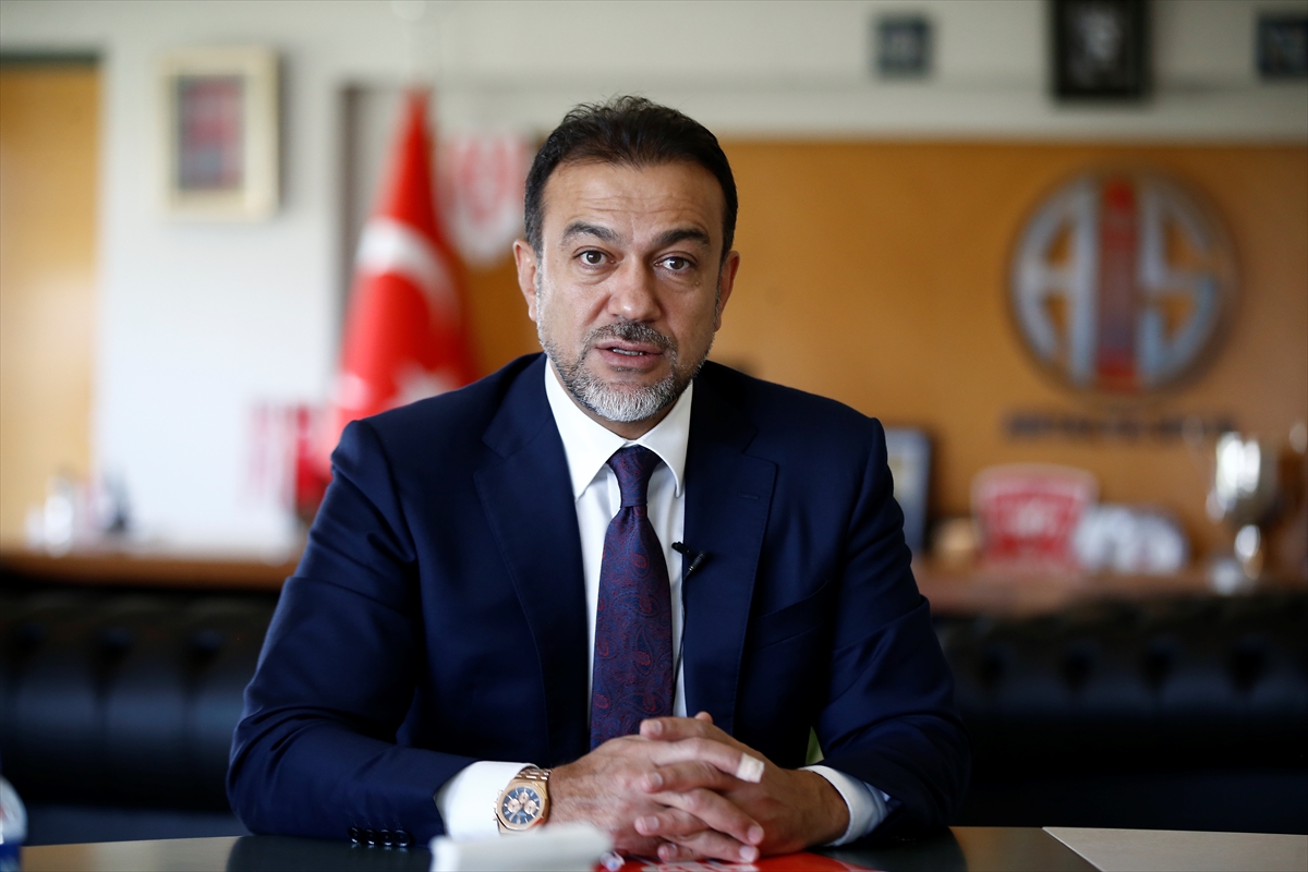 ANTALYA (AA) – OKTAY ÖZDEN/ YASİN TUNCER – Antalyaspor Başkanı