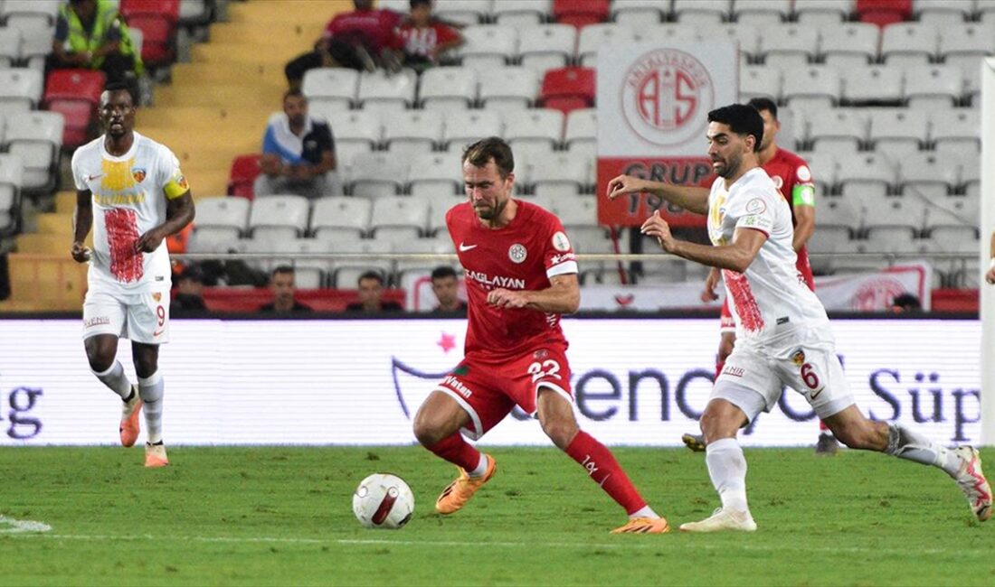 Trendyol Süper Lig ekiplerinden Bitexen Antalyaspor, 8. haftada konuk edeceği