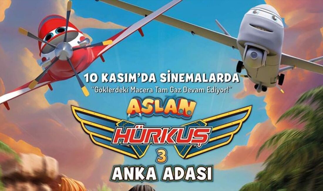 TRT Ortak Yapımı "Aslan Hürkuş 3: Anka Adası", 10 Kasım'da
