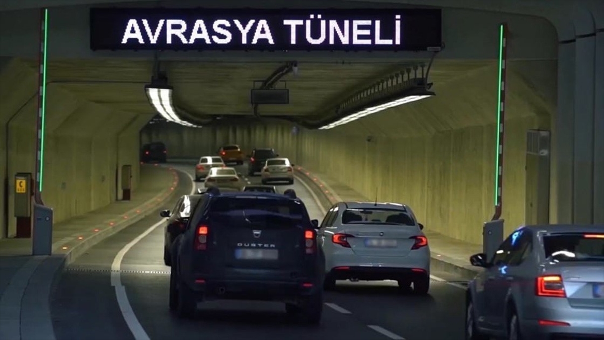 Avrasya Tüneli, 19 ve 20 Ekim 2023 tarihlerinde saat 00.01