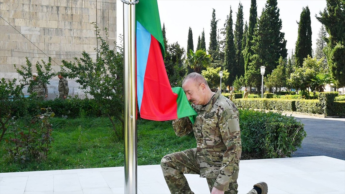 BAKÜ (AA) – Aliyev, ilk kez Cumhurbaşkanı seçilmesinin 20. yılında,