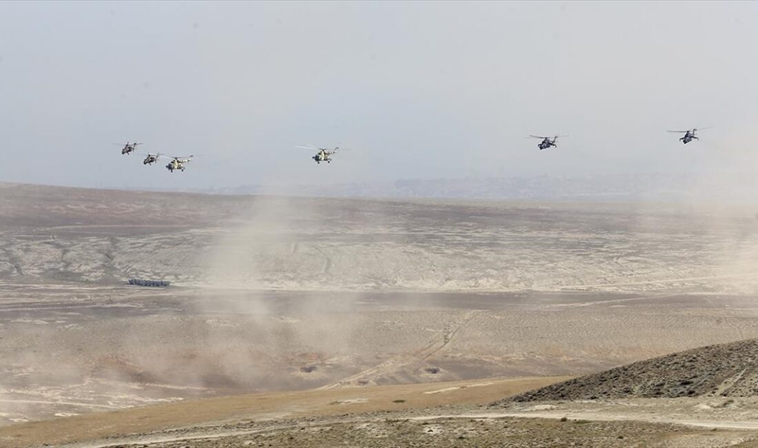 Türkiye ve Azerbaycan silahlı kuvvetlerinin Azerbaycan'da düzenlediği "Mustafa Kemal Atatürk
