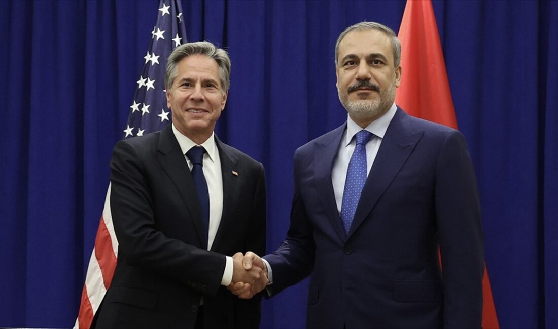 Dışişleri Bakanı Hakan Fidan, ABD Dışişleri Bakanı Antony Blinken ile