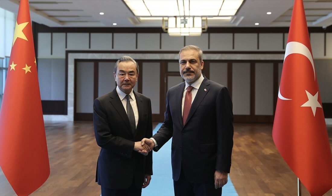 Dışişleri Bakanı Hakan Fidan, Çin Dışişleri Bakanı Vang Yi ile