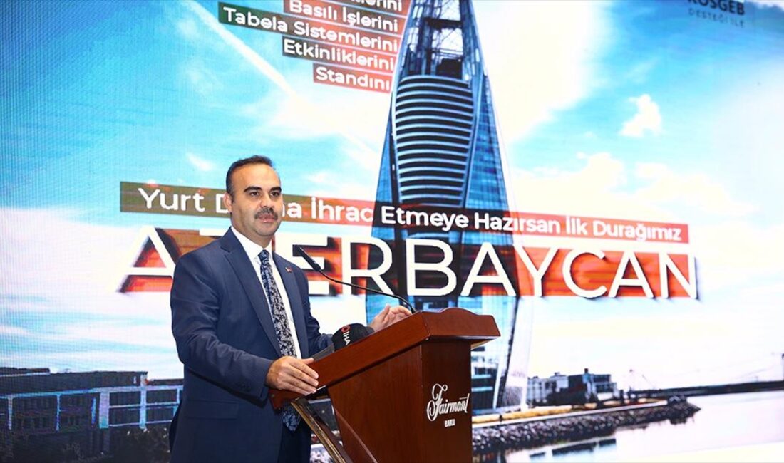 Sanayi ve Teknoloji Bakanı Mehmet Fatih Kacır, Türkiye'nin ilerleyen dönemde