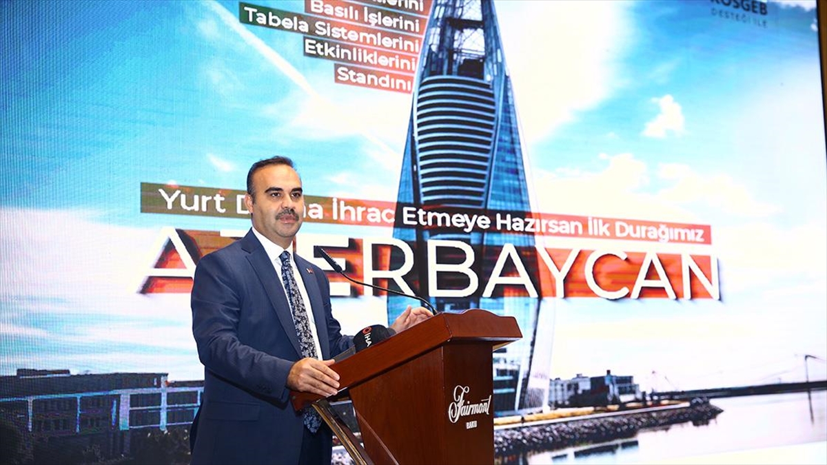 Sanayi ve Teknoloji Bakanı Mehmet Fatih Kacır, Türkiye'nin ilerleyen dönemde