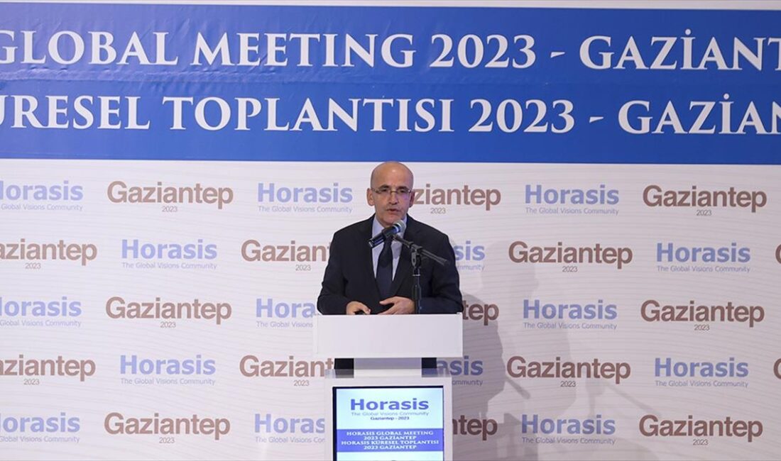 GAZİANTEP (AA) – HORASIS Global Toplantısı, Bakan Şimşek, Ticaret Bakanı