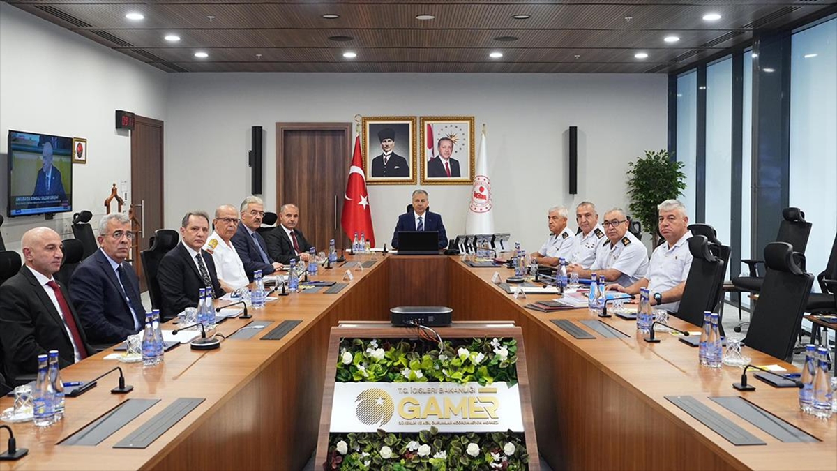 İçişleri Bakanı Ali Yerlikaya başkanlığında, başta terör olmak üzere organize