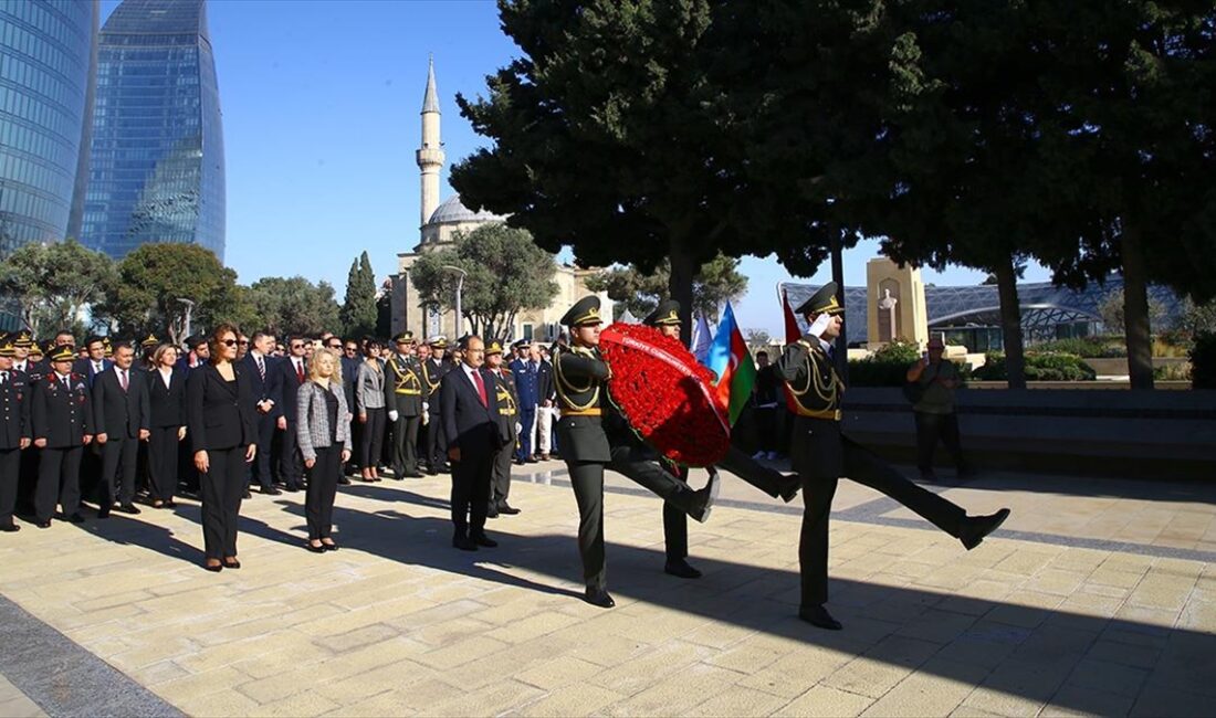 BAKÜ (AA) – Törene, Türkiye’nin Bakü Büyükelçisi Cahit Bağcı, Askeri