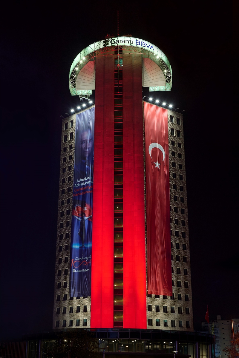 İSTANBUL (AA) – Garanti BBVA'nın bünyesinde bulunduğu BBVA, Cumhuriyet'in 100.