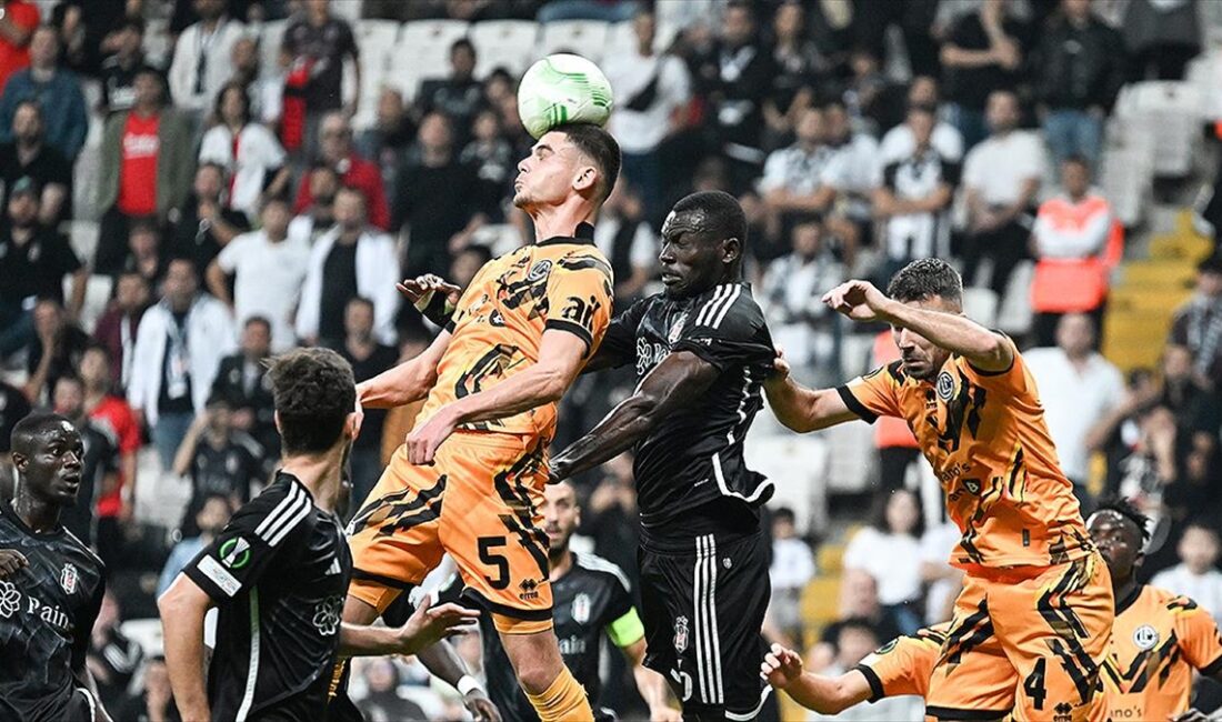 Beşiktaş, UEFA Avrupa Konferans Ligi D Grubu'nun ikinci haftasında ağırladığı