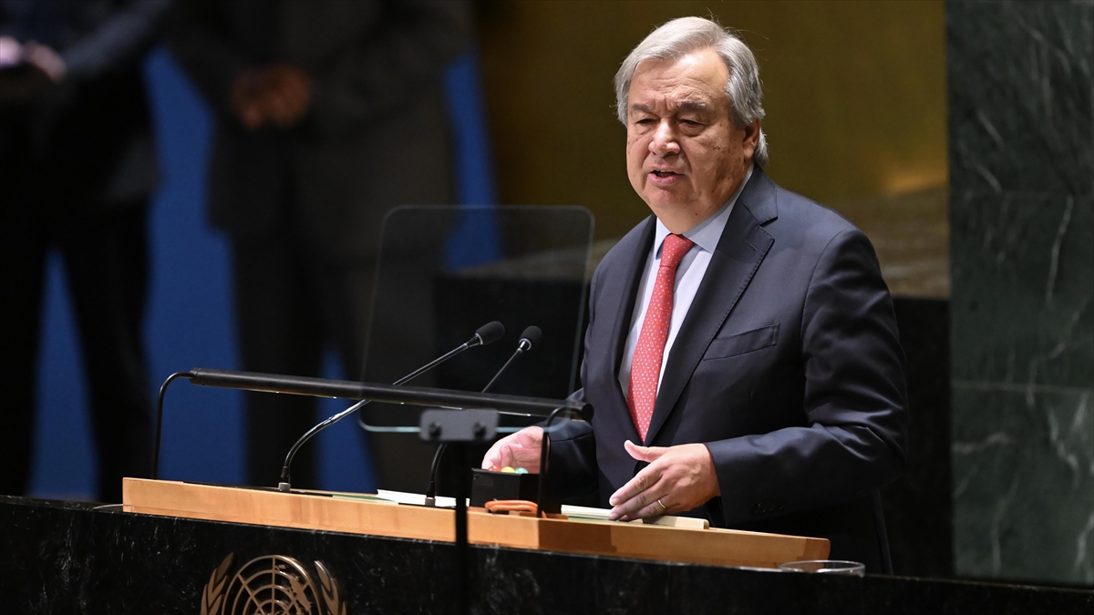 BM Genel Sekreteri Guterres, "İsrail ile yan yana, karşılıklı güvenlik