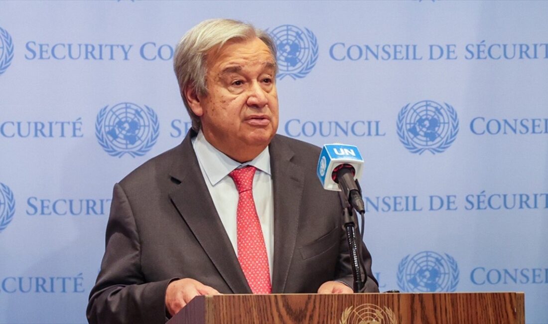 Birleşmiş Milletler (BM) Genel Sekreteri Antonio Guterres'in 19 Ekim'de Mısır'a