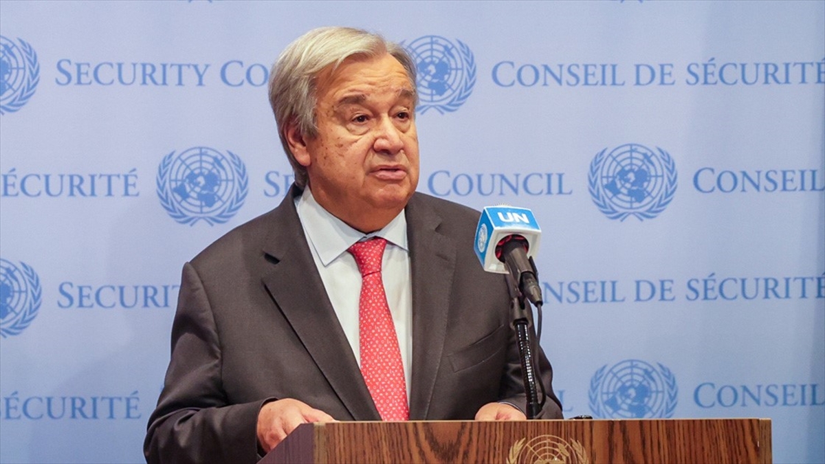 Birleşmiş Milletler (BM) Genel Sekreteri Antonio Guterres'in 19 Ekim'de Mısır'a