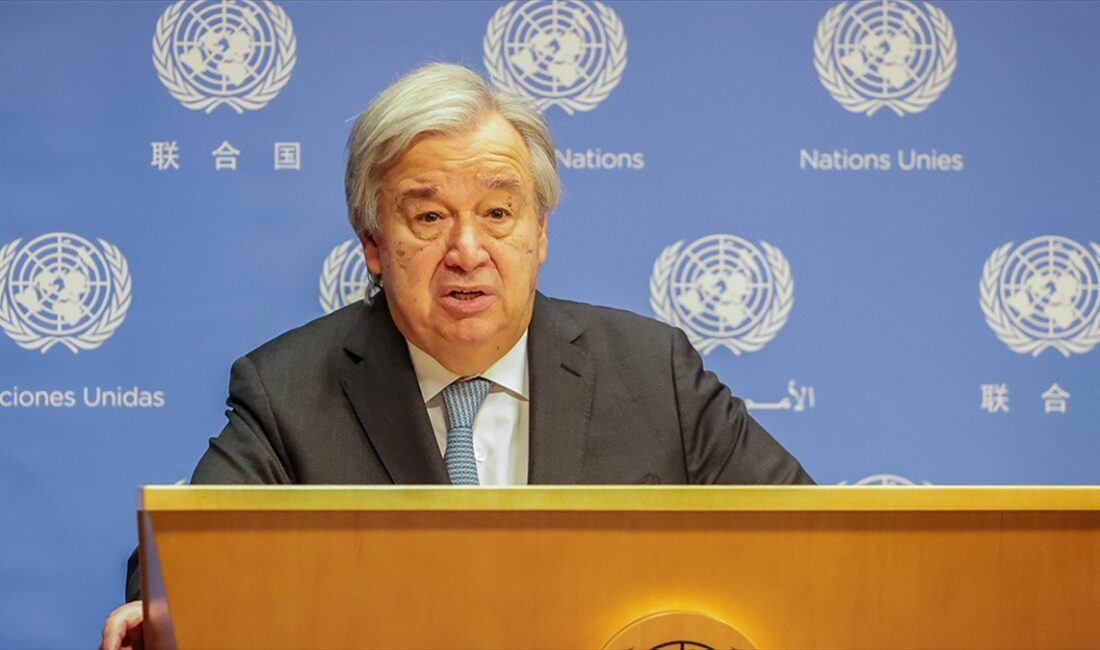 Birleşmiş Milletler (BM) Genel Sekreteri Antonio Guterres, iklim krizinin etkilerinin