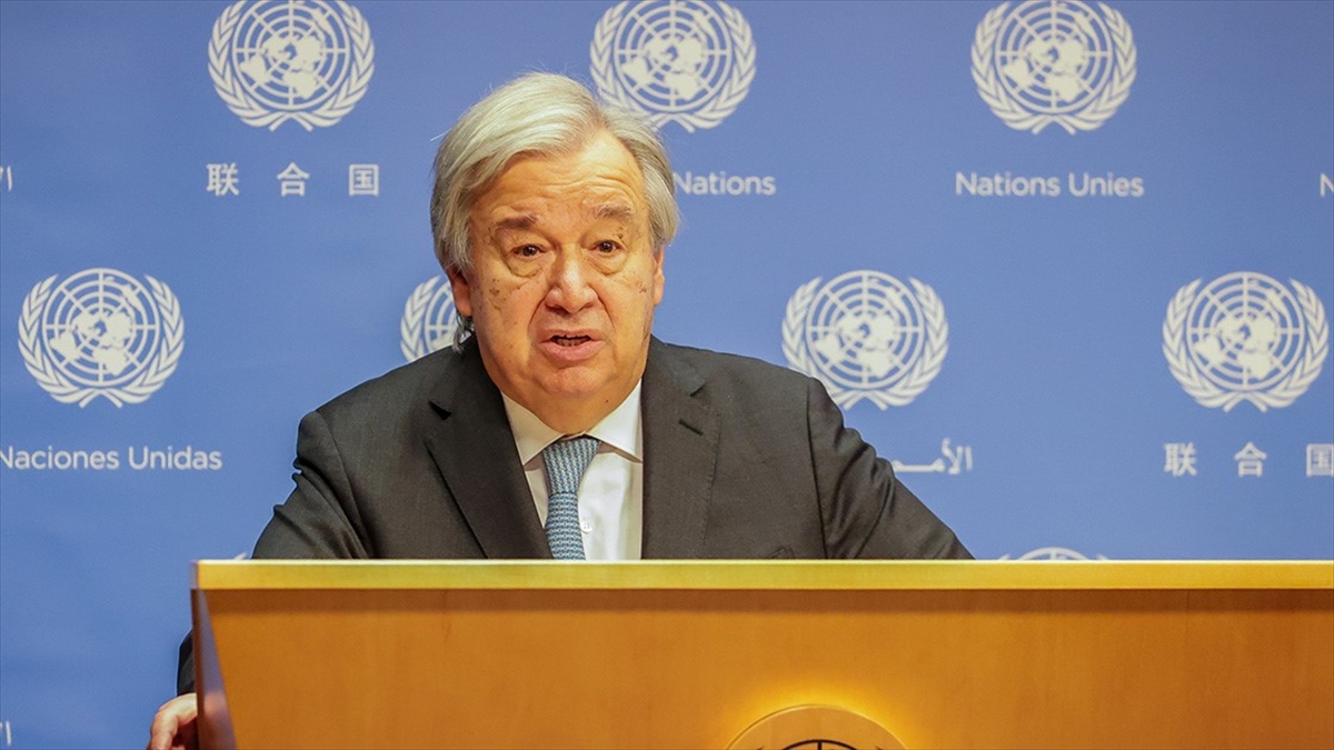 Birleşmiş Milletler (BM) Genel Sekreteri Antonio Guterres, iklim krizinin etkilerinin