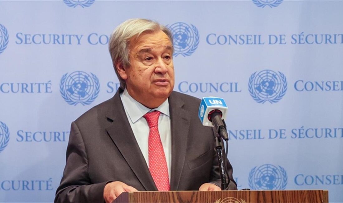NEW YORK (AA) – Guterres, New York’taki BM Genel Merkezi’nde