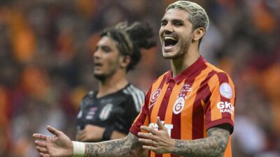 Galatasaray'ın Trendyol Süper Lig'de Beşiktaş'ı 2-1 yendiği derbide takımının gollerini