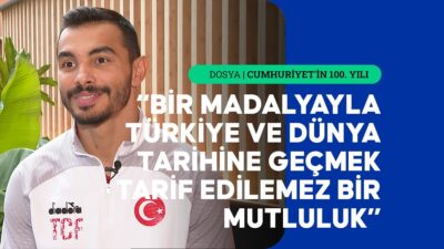 Milli cimnastikçi Ferhat Arıcan, "Bir madalyayla Türkiye ve dünya tarihine