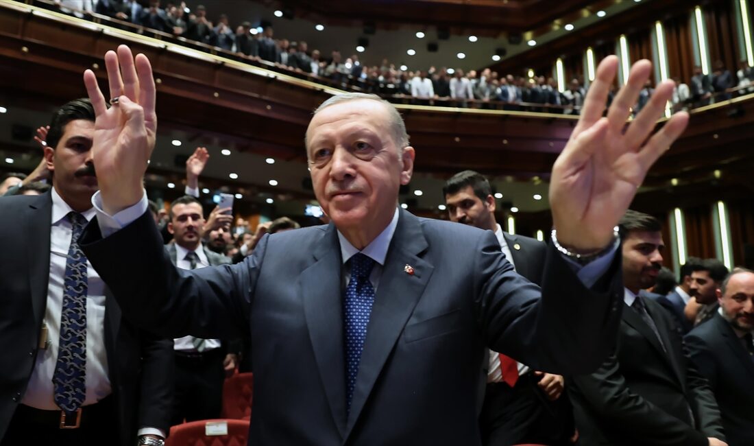 Cumhurbaşkanı ve AK Parti Genel Başkanı Erdoğan, kongrenin, AK Parti