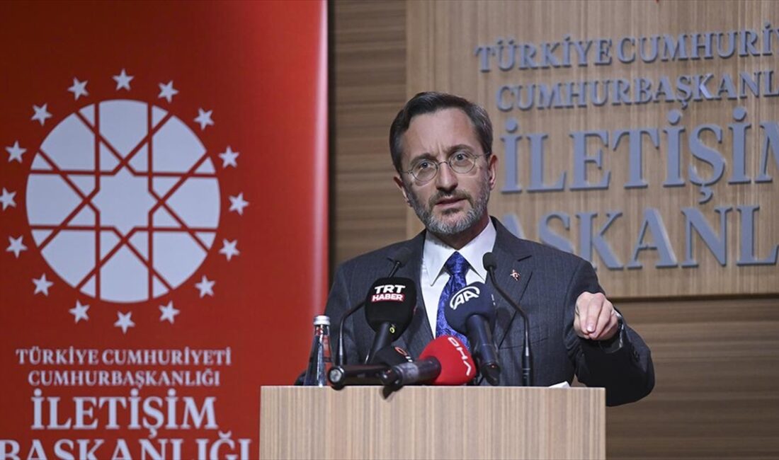 Cumhurbaşkanlığı İletişim Başkanı Fahrettin Altun, "İster Kuzey Irak'ta, ister Suriye'nin