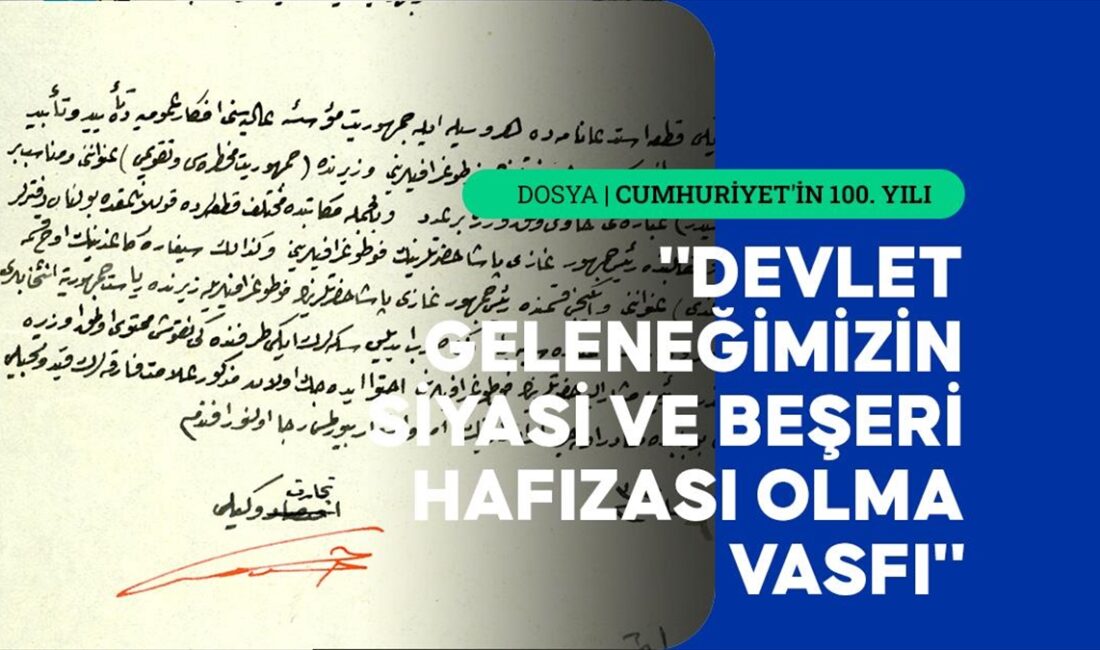 Türk milleti, bir asır önce Cumhuriyet'in ilanı ile yeni bir