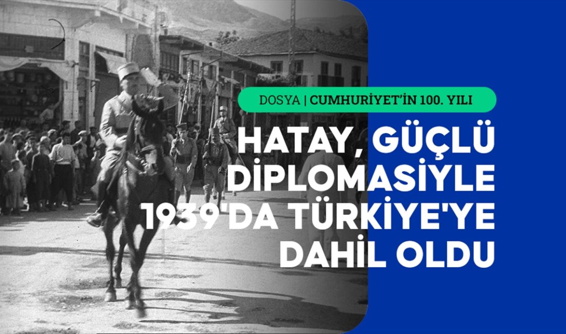 Misakımilli sınırlarındaki Hatay, İkinci Dünya Savaşı öncesi dönemin sağladığı ortam