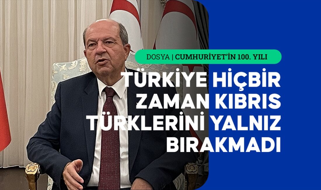 KKTC Cumhurbaşkanı Ersin Tatar, "Türkiye 1923'ten itibaren Kıbrıs'tan hiç ilgisini