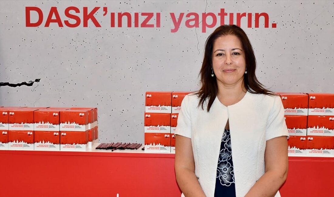 Doğal Afet Sigortaları Kurumu Yönetim Kurulu Başkanı Fatma Ebru Gençosmanoğlu,