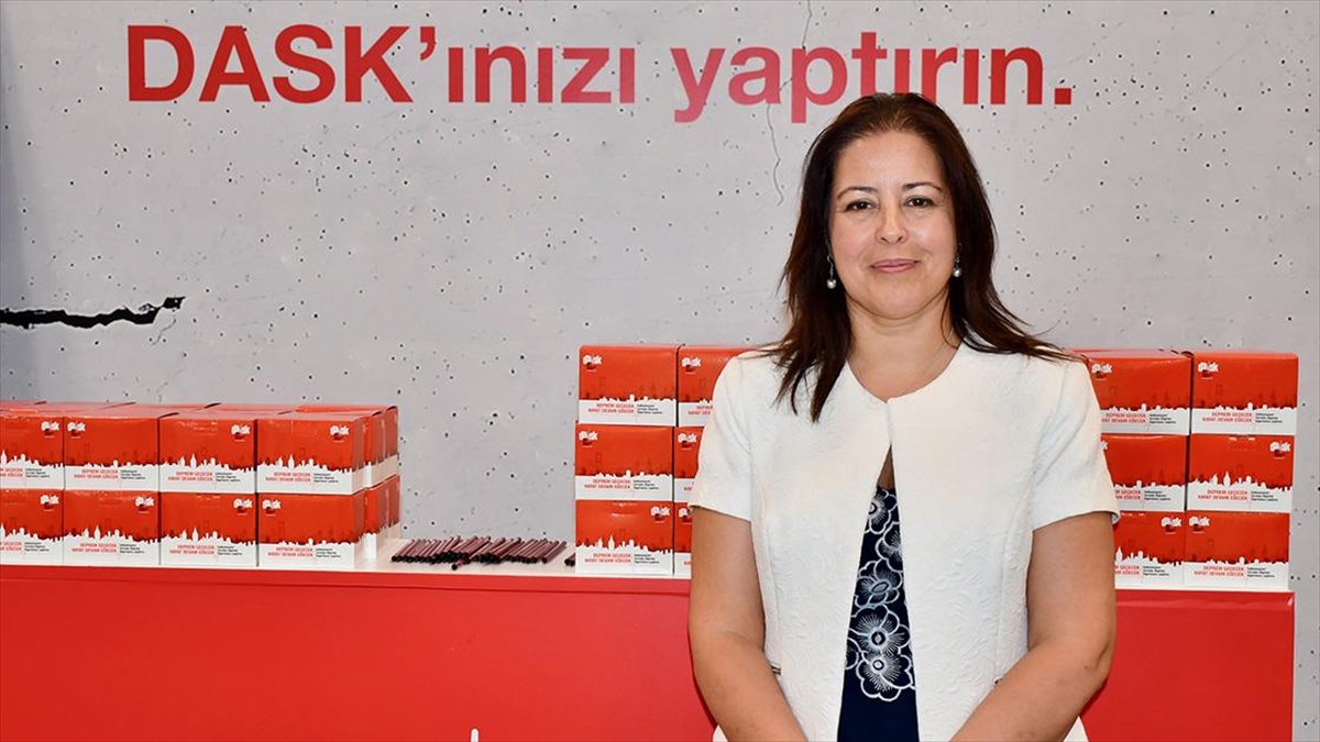 Doğal Afet Sigortaları Kurumu Yönetim Kurulu Başkanı Fatma Ebru Gençosmanoğlu,