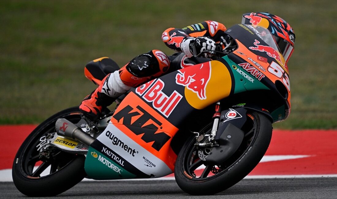 Milli motosikletçi Deniz Öncü, Moto3 Dünya Şampiyonası'nın Endonezya'da düzenlenen 15.